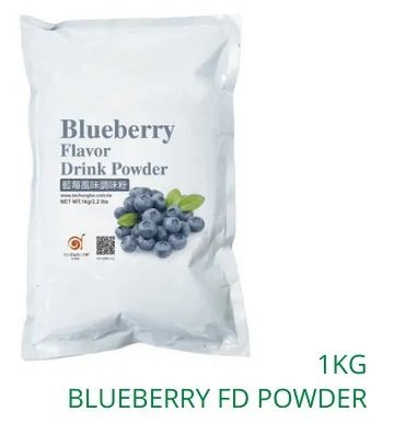 Blueberry Flavor Bubble Tea Drink Powder 1kg
