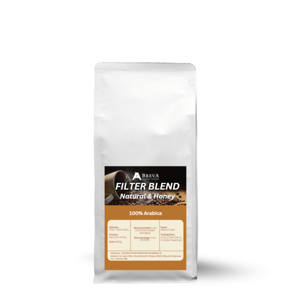Filter-Blend-200g-1.png BrevA Filter Natural Honey Coffee Bean 200g