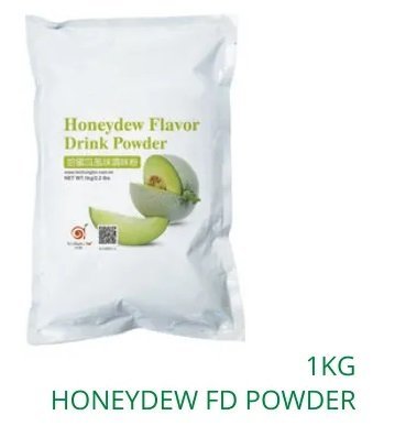 Honeydew Flavor Bubble Tea Drink Powder 1kg