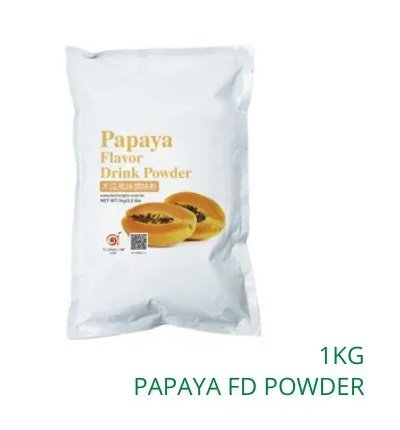 Papaya Flavor Bubble Tea Drink Powder 1kg