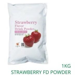Strawberry Flavor Bubble Tea Drink Powder 1kg