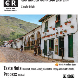 UKCR - Colombia Santander (Washed) 100% Arabica Coffee 250g