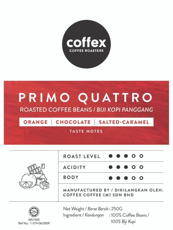 COFFEX PRIMO QUATTRO 500g